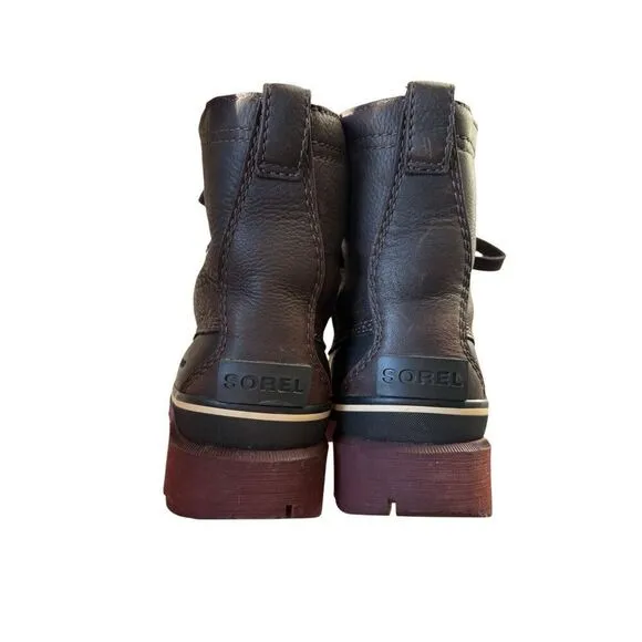 Sorel MEN'S CARIBOU STORM BOOTS size 11 Waterproof Winter leather