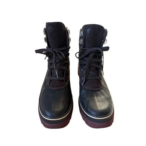 Sorel MEN'S CARIBOU STORM BOOTS size 11 Waterproof Winter leather