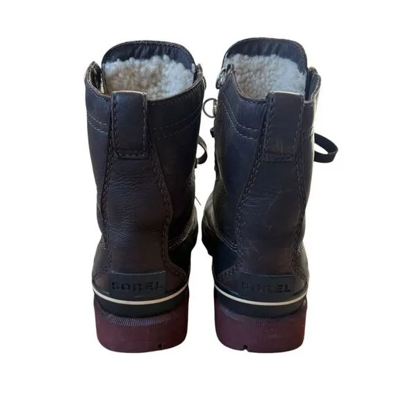Sorel MEN'S CARIBOU STORM BOOTS size 11 Waterproof Winter leather