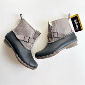 Sperry New Gray Top Sider Rip Water Duck Boots