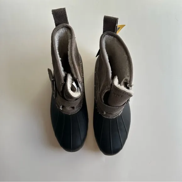 Sperry New Gray Top Sider Rip Water Duck Boots