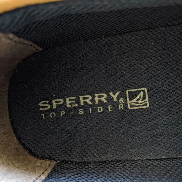 Sperry Top-sider Boys Lanyard Leather Loafers Size 5.5M