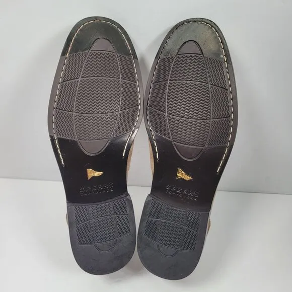 Sperry Top-Sider Gold Cup Men's Light Brown Penny Loafers 0873703 US Size 11M