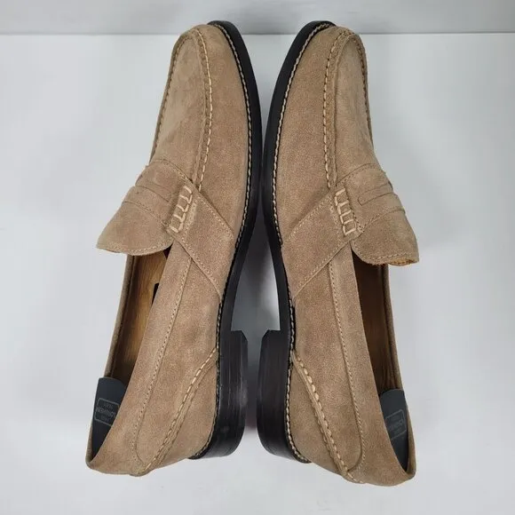 Sperry Top-Sider Gold Cup Men's Light Brown Penny Loafers 0873703 US Size 11M