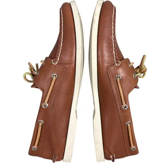 Sperry Top-Sider Men's Boat Shoes Leather A/O Two Eye Varsity Size 12M