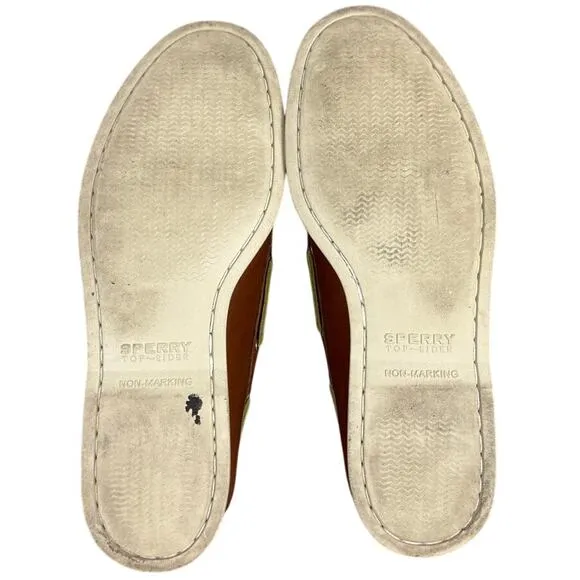 Sperry Top-Sider Men's Boat Shoes Leather A/O Two Eye Varsity Size 12M