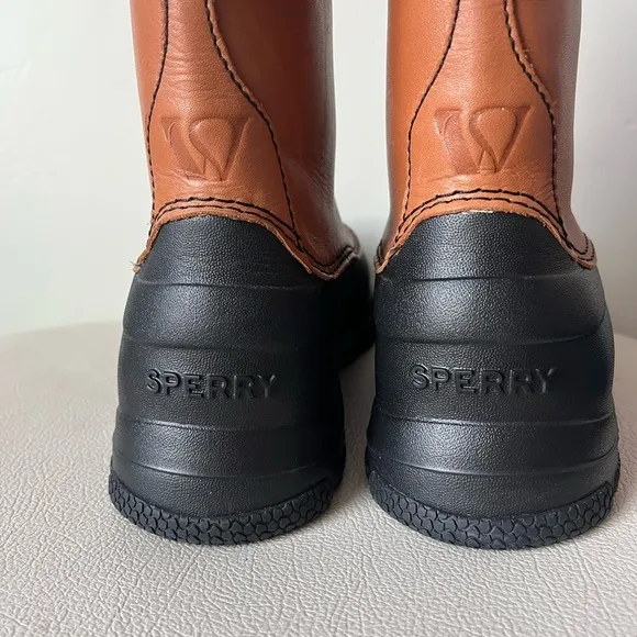 Sperry X Who What Wear Duck Float Zipper Waterproof Boots Women’s Size 5.5