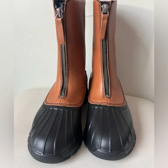 Sperry X Who What Wear Duck Float Zipper Waterproof Boots Women’s Size 5.5