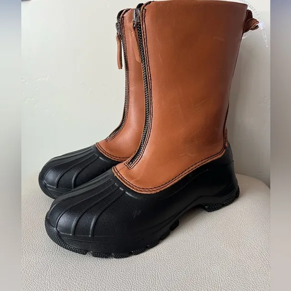 Sperry X Who What Wear Duck Float Zipper Waterproof Boots Women’s Size 5.5