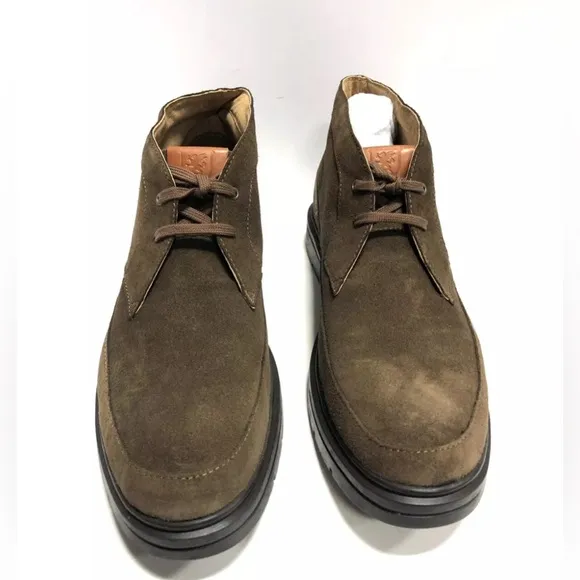 Stacy Adams Men’s Amherst Brown Suede Ankle Boots Size 11.5M