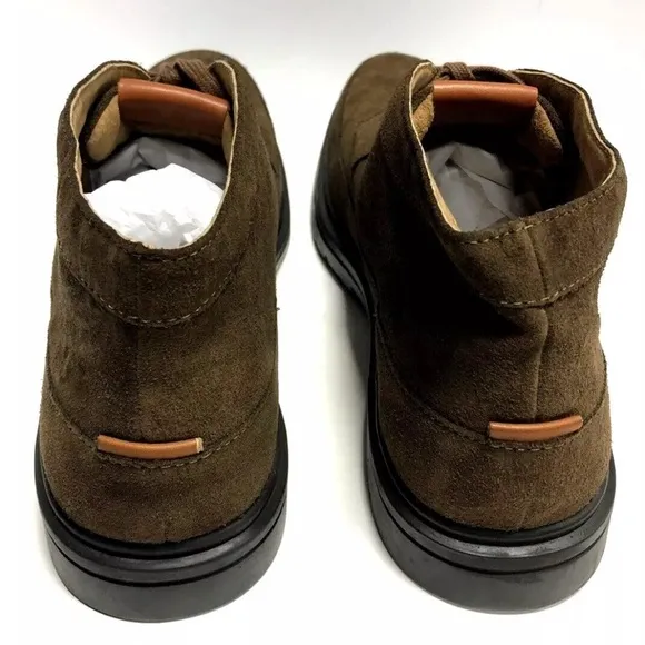 Stacy Adams Men’s Amherst Brown Suede Ankle Boots Size 11.5M