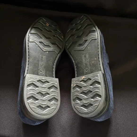 Stacy Adam’s Men's Suede Loafers in Navy Blue