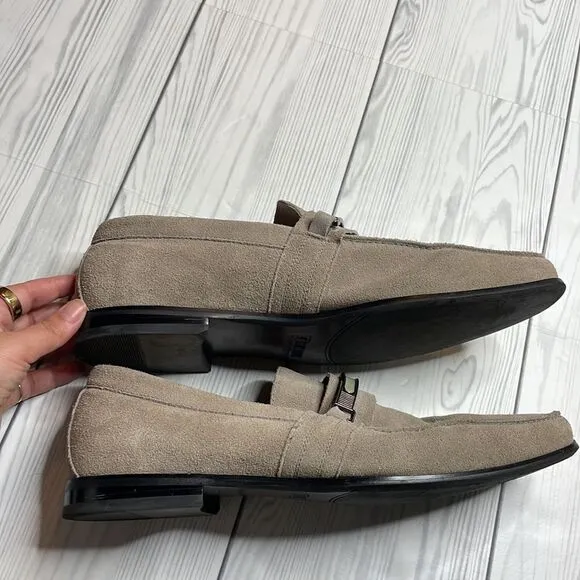 Stacy Adams Carville Cement Gray Loafer Size 12