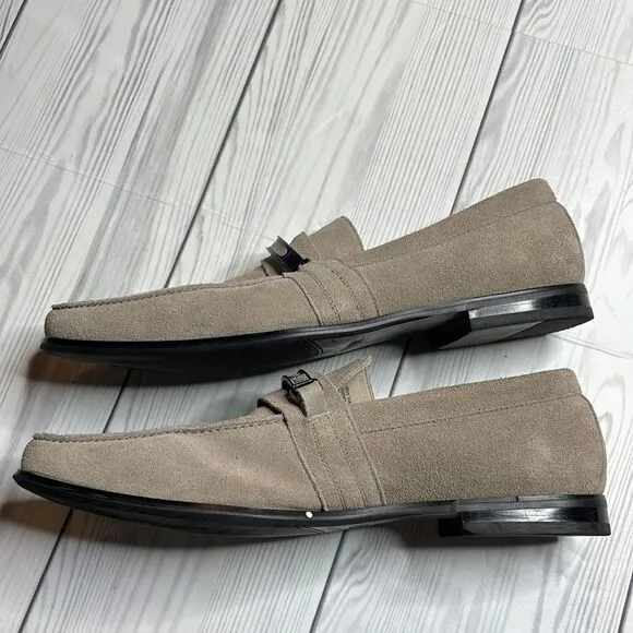 Stacy Adams Carville Cement Gray Loafer Size 12