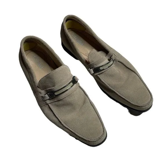 Stacy Adams Carville Cement Gray Loafer Size 12