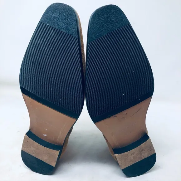 Sterling Sewn Tan Suede Chelsea Boots
