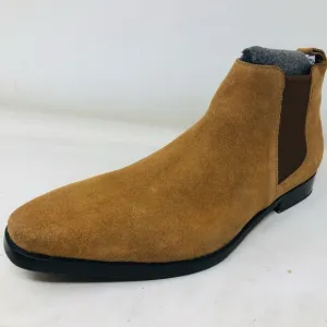 Sterling Sewn Tan Suede Chelsea Boots