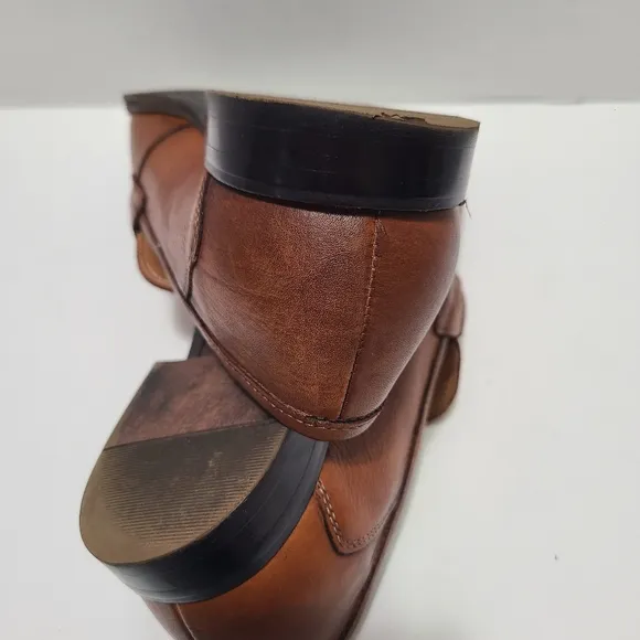 Steve Madden Archee Men's Brown Leather Loafers Size 8.5