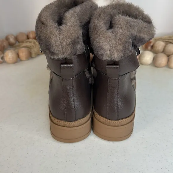 Steve Madden Dione Faux Fur Boot (Women) Sz 7.5