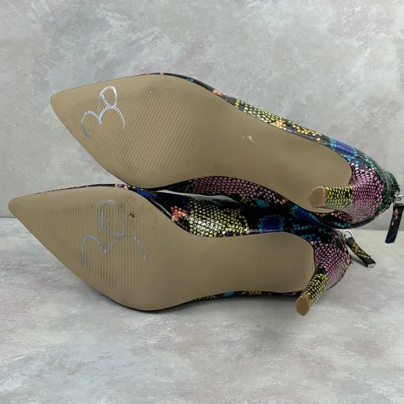 Steve Madden HALENA Ankle Boots Women’s Colorful Snakeskin Patterned