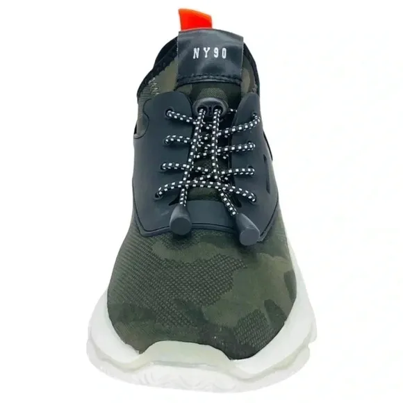 Steve Madden Impact Camouflage Mid Top Mens Fashion Sneakers Size 7.5M