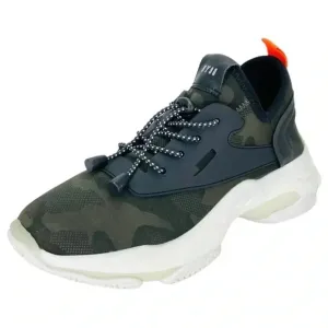 Steve Madden Impact Camouflage Mid Top Mens Fashion Sneakers Size 7.5M