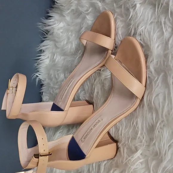 Stuart Weitzman  block  sandals