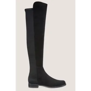 STUART WEITZMAN City Microstretch Suede Over-the-Knee Boots Flat 50 50 Sz 6.5