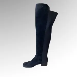 STUART WEITZMAN For Russel Bromely  OTK 50/50 Suede Boots Size 9