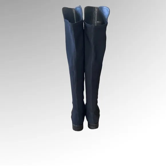 STUART WEITZMAN For Russel Bromely  OTK 50/50 Suede Boots Size 9