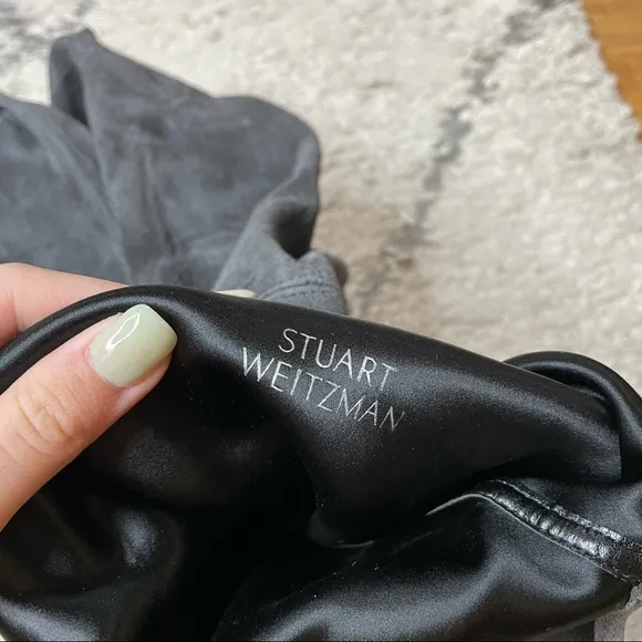 Stuart Weitzman Gray Over the Knee Boots