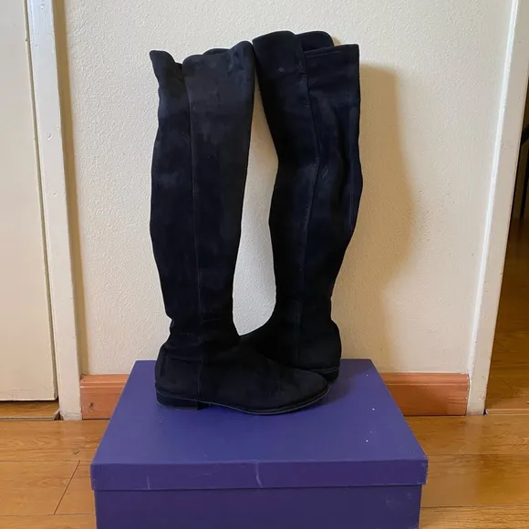 Stuart Weitzman Suede Knee Boots