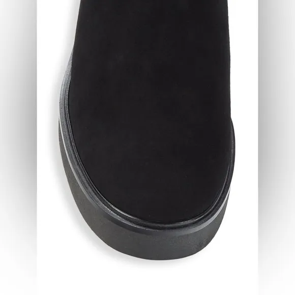 STUART WEITZMANAlpine Faux Fur Lined Suede Chelsea Boots