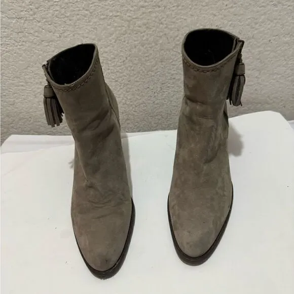 STUART WEITZMAN Suede Ankle Boots