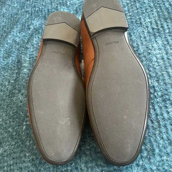 Stylish Brown Men’s Slip On Aldo’s Loafers Size 11 NWOT