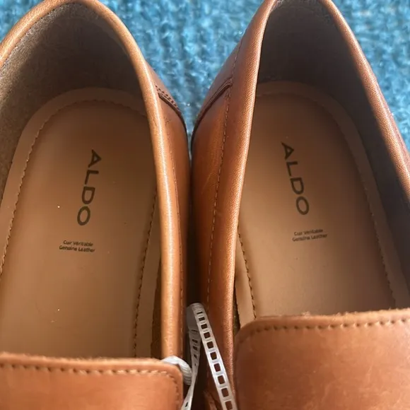Stylish Brown Men’s Slip On Aldo’s Loafers Size 11 NWOT