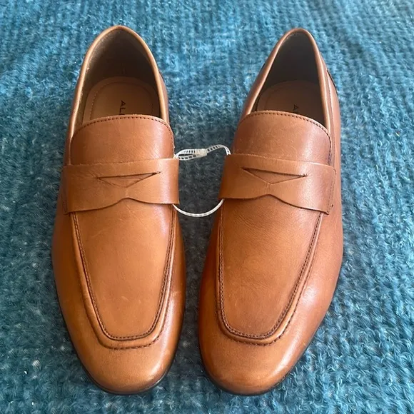 Stylish Brown Men’s Slip On Aldo’s Loafers Size 11 NWOT