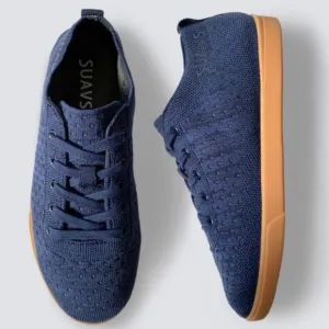 Suavs The Zilker Gum Sole Navy Blue Sneaker Womens Sz 11/Men’s Size 9