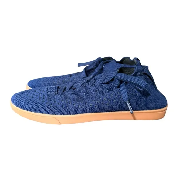 Suavs The Zilker Gum Sole Navy Blue Sneaker Womens Sz 11/Men’s Size 9