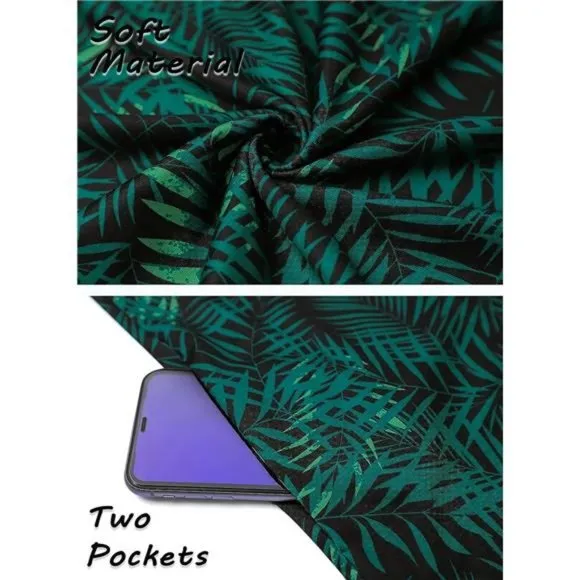 Summer Dresses for Women Beach Leaf Green