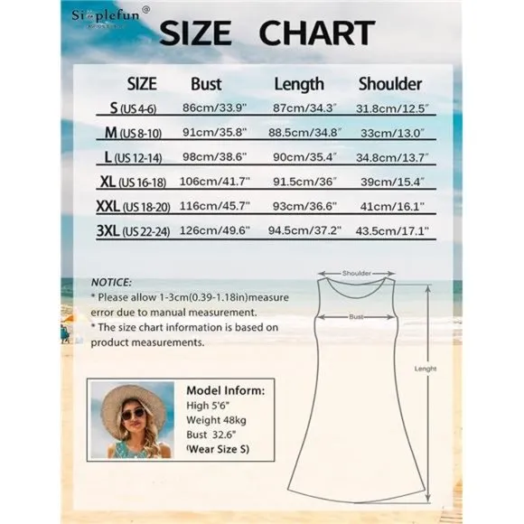 Summer Dresses for Women Beach White Lily
