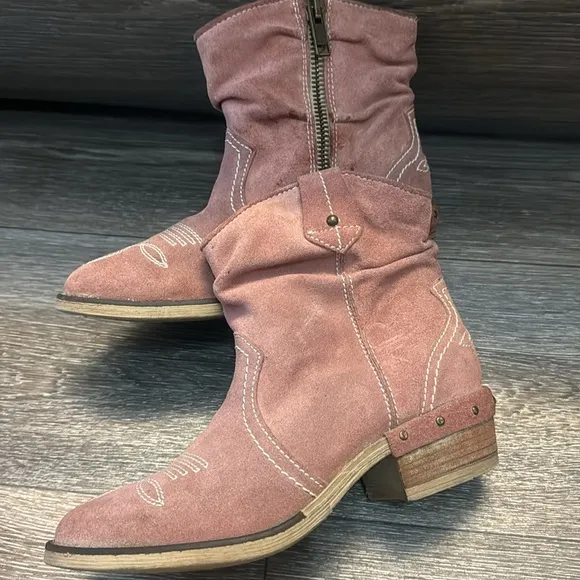 Sundance leather boots woman’s size 38 (n84)
