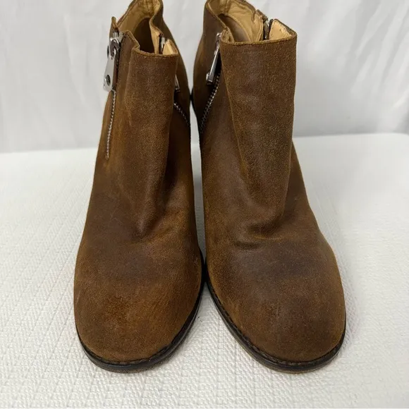 Sundance Western Bohemian Ankle Leather Boots
