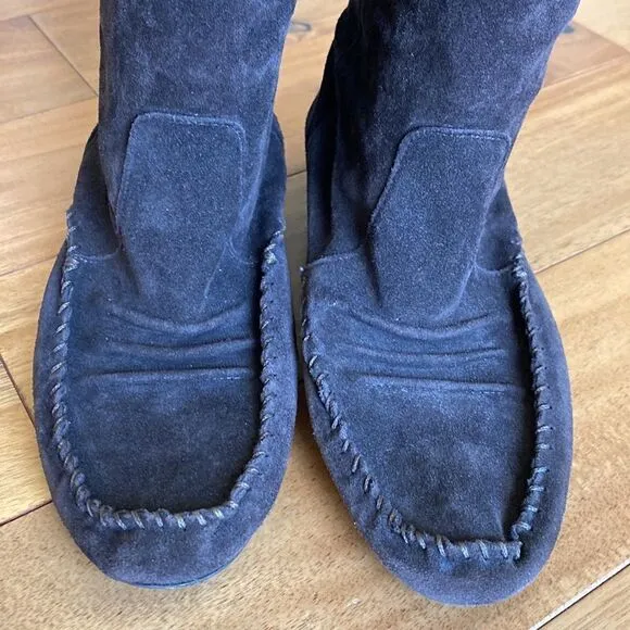 Sundance  suede fringe boots