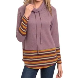 Sweet Claire Boutique Cowl Neck Pullover Long Sleeve Sweater XL