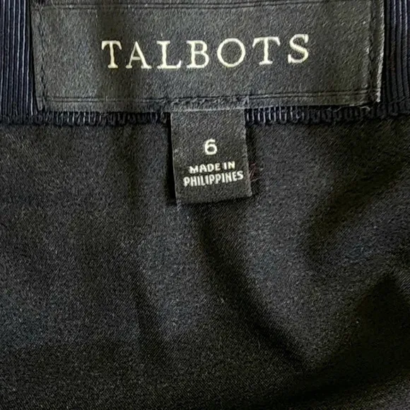 Talbots Tweed Boucle Fringe Wool Blend Pink Multi A Line Skirt Size 6