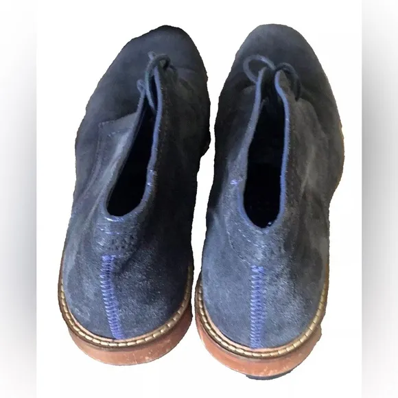 TED BAKER Men’s Shoes TORSDI 3 SUEDE ANKLE Blue Chukka Boots Size 10