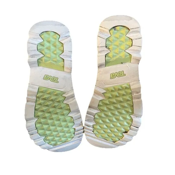 Teva Jadito Universal Women’s Sz 8 Black Sandals Hook And Loop Shoes