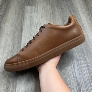 Thursday Boot Co Premier Low Top Shoes Mens Size 15 Brown Leather Casual Hickory