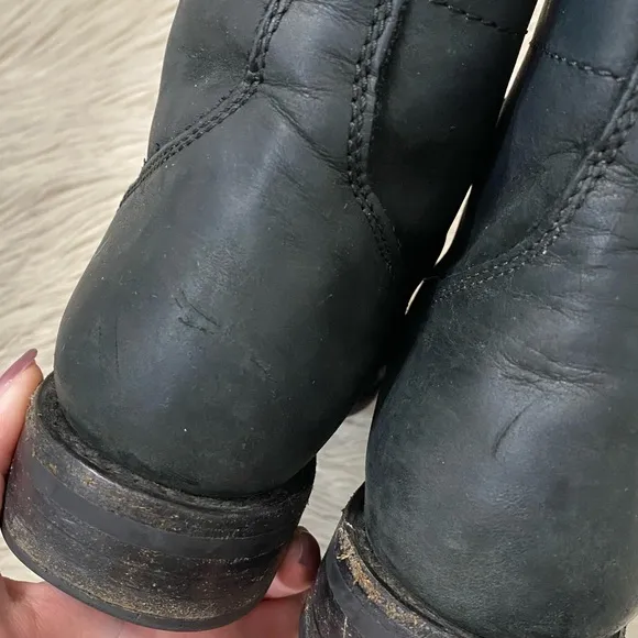 Thursday Boot Company Captain Black Matte Rugged &amp; Resilient Leather Men’s Boots